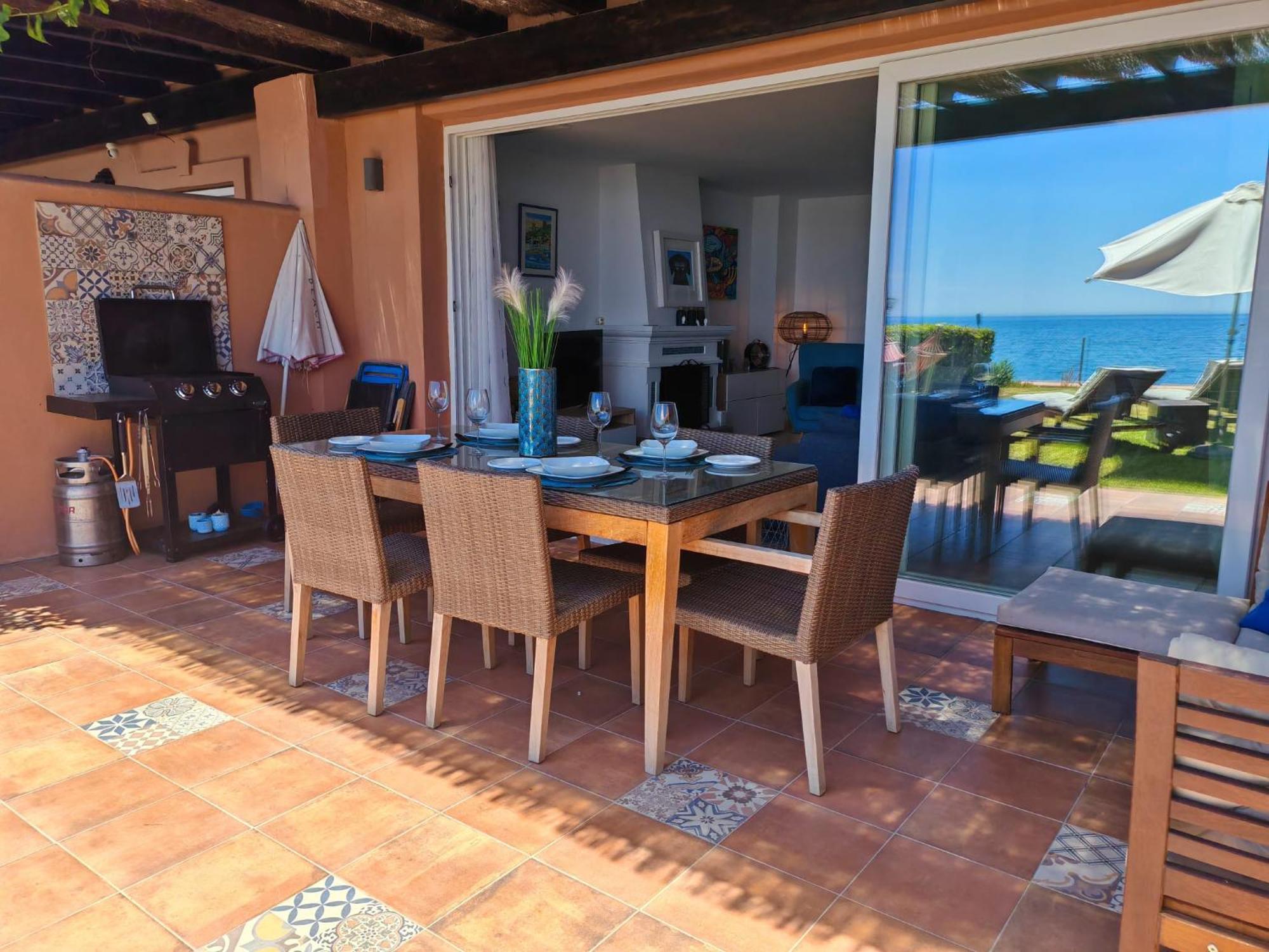 Beachfront Townhouse Estepona Exteriér fotografie